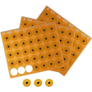 50 count NFC Tags NTAG215 FPC Tag Flexible NFC  Stickers  Tag NFC Key Tags  Material Programmable RFID Sticker 10mm Round