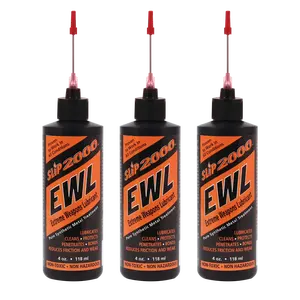 4oz. Empty EWL Bottles with Metal Needle Tips - 3 Pack