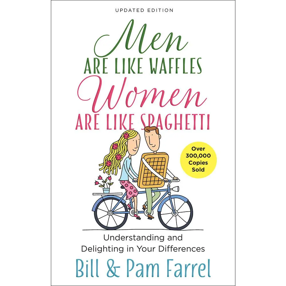 USED Book - Men Are Like Waffles--Women Are Like Spaghetti: Understanding and Delighting in Your Differences by Farrel, Bill (Paperback) - english