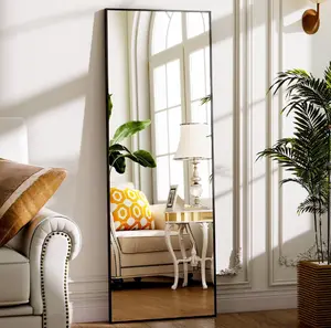 59"x 16" Full Length Mirror Rectangle Body Dressing Floor Standing Mirrors