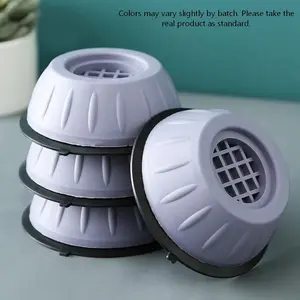 Anti-vibration washing machine foot pads, shock-absorbing and noise-reducing foot pads for washing machines and dryers, anti-slip washing machine foot pads, 4-piece set of anti-slip and anti-vibration washing machine foot pads, furniture stability enhance