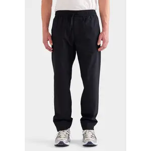 Cotton Poplin Trouser - Black