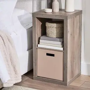 Better Homes & Gardens 2-Cube Storage Organizer, Indoor Living Room Furniture Shelf & Rack for Book Display