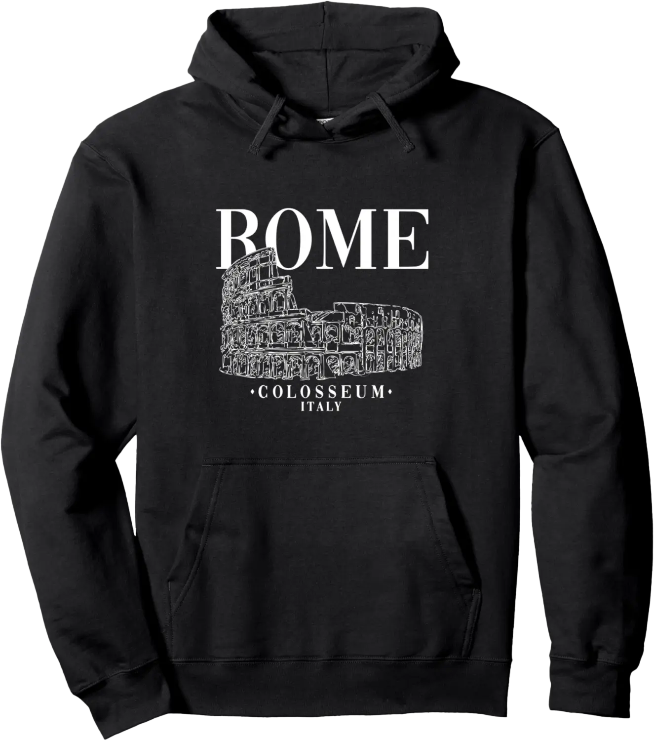 Roma Ancient Colosseum Hand Drawing Sketch Rome Italy Pullover Hoodie - Yoandymira Shop 20B0DP2N4PWN
