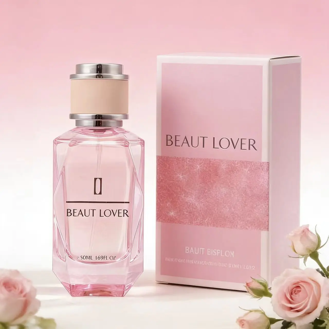 Rose Glow EDP, a Lightweight Daily Wear Fragrance for Women with Notes of Blossoming Roses and Powdery Florals, Beauty Perfume, Perfumes For Women, Gifts For Women