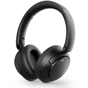 SUGIFT Over-Ear Bluetooth Headphones with Noise Cancellation, Black
