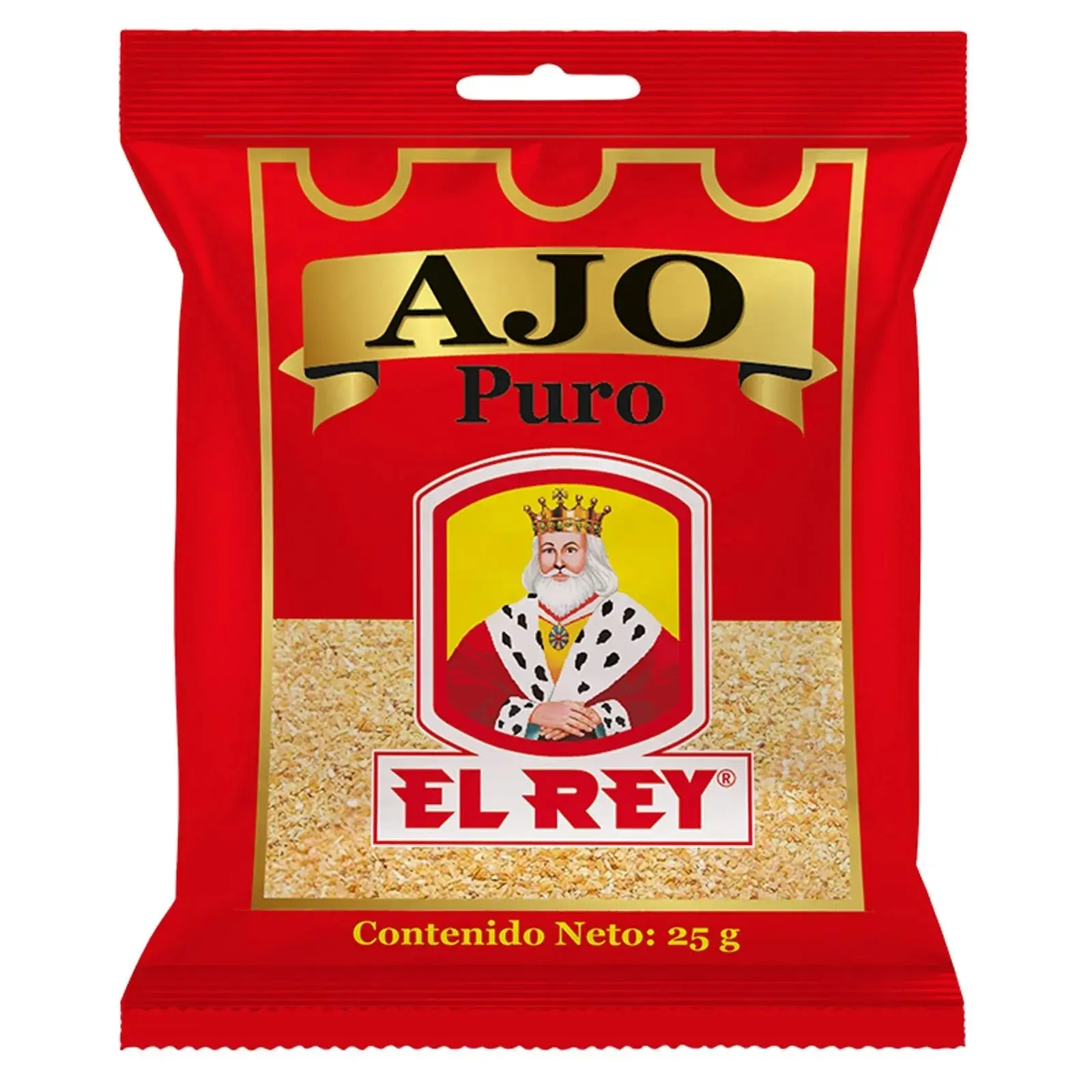 El Rey Pure Garlic Powder 25g (0.88 oz) – Ajo Puro Molido – Colombian Seasoning