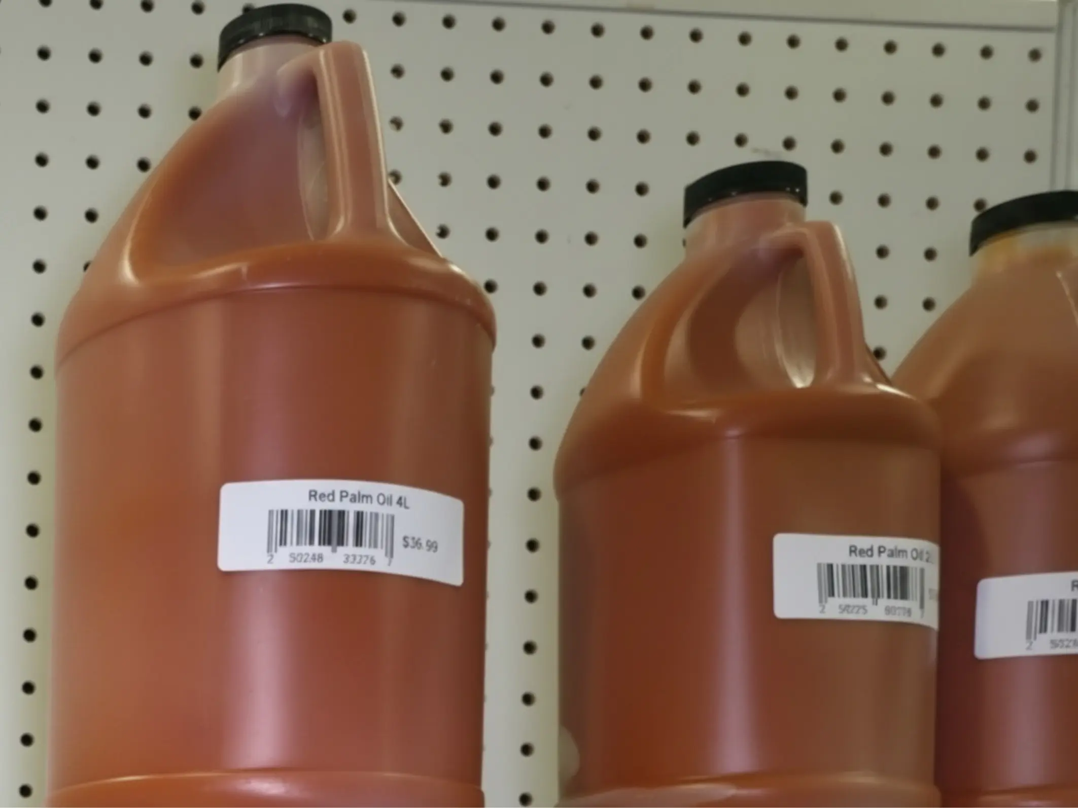 Colton African Caribbean Market Pure Red Palm Oil, 4 Liter (135.3 fl oz)