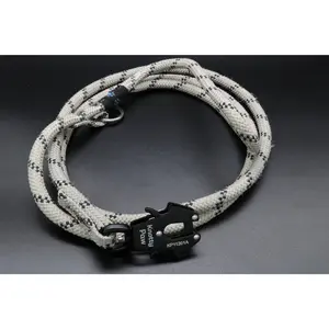 White - Not so White - Upcycled Climbing Rope Dog Leash