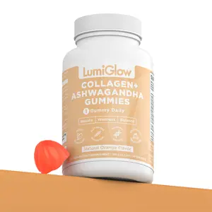 3-in-1 Collagen + Calm Gummies – LumiGlow Orange Flavor | 30-Day Supply