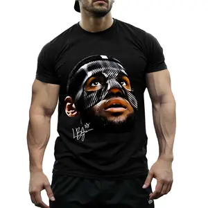 Vintage 90s Retro Graphic T-Shirt Rare Streetwear Look Throwback Face Tee The Last Dance Inspired Hip Hop Casual Top For Fan Art Style