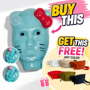 Funny Pimple Popping Kitty Toy Game – Water Spray Prank Gift for Kids, Teens & Adults, Party Favor Fun
