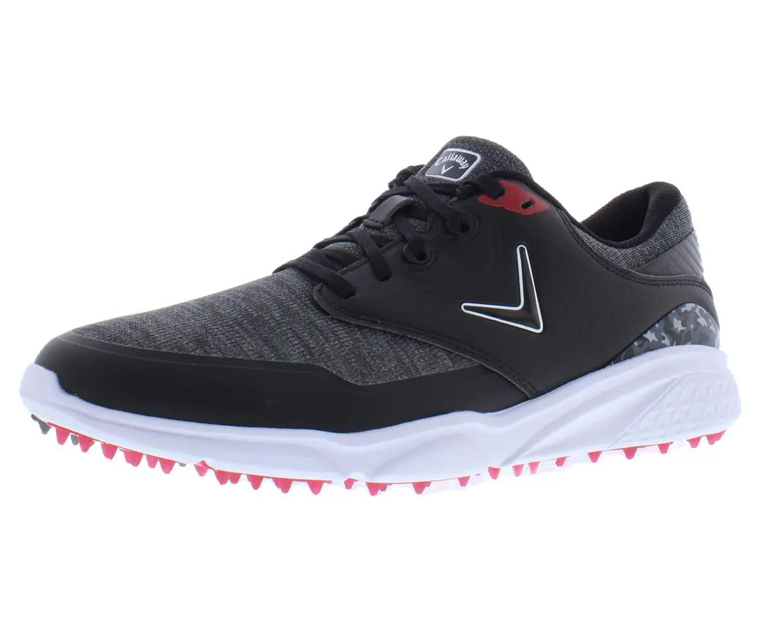 Callaway Men's Coronado V3 Spikeless Synthetic Golf Shoes, Wide 2E Fit, Casual Golfing Sport Sneaker, Wide Width Sandals, Solid, All Seasons, No
