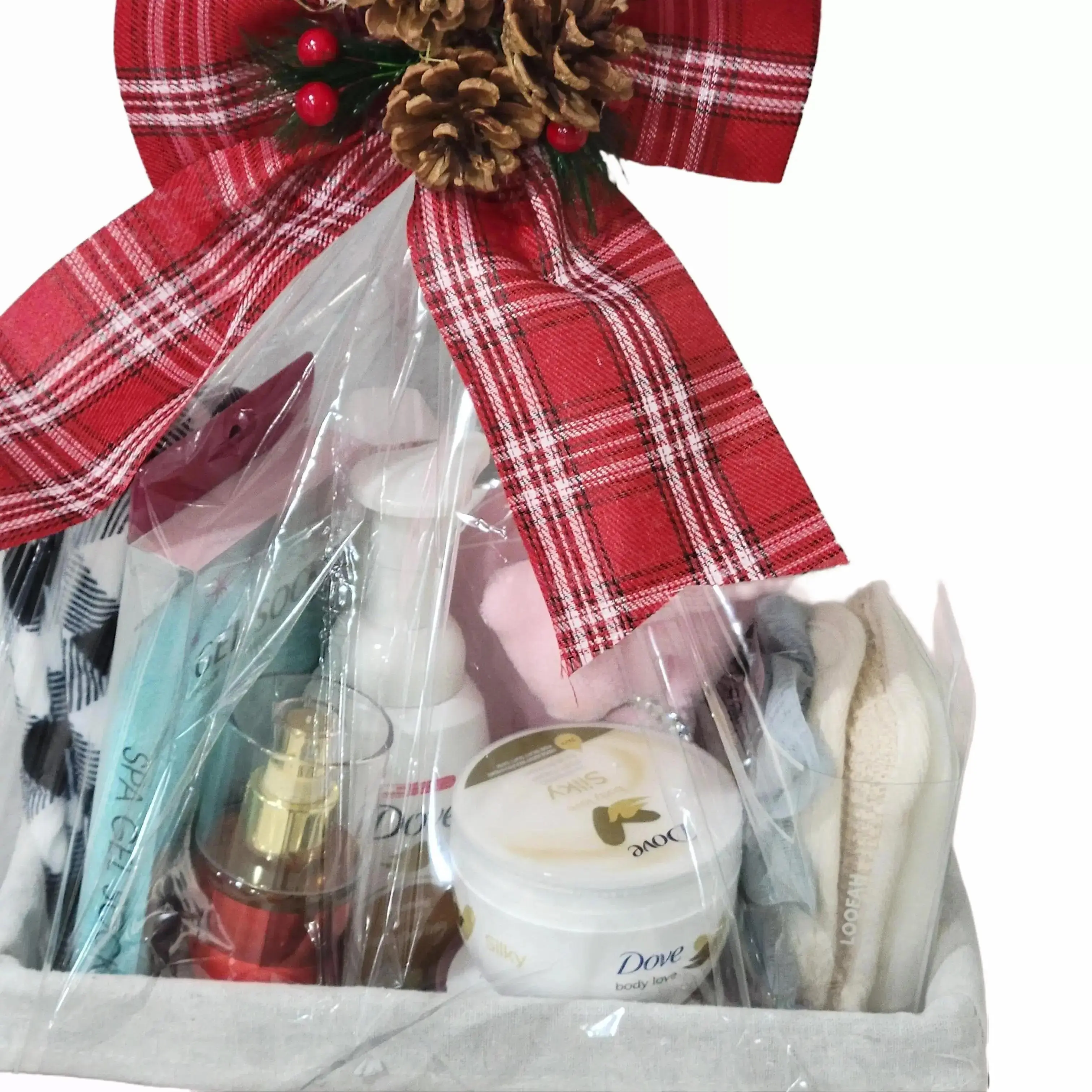 Women dove self-care basket Body Care Nourishing Body Wash Moisturizing Fragrance