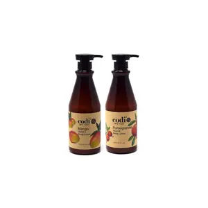 Codi Mango & Pomegranate Hand & Body Hydrating Moisturizer - 750ml Body Care Lotion, Gentle, Smooth, Non-Greasy, Daily Nourishing Formula