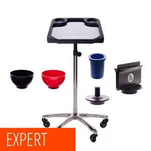 Braids & Freckles Expert Magnetic Colorist 17x17" Tray Set for hair professionals