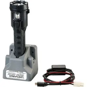 Streamlight Industrial-Tactical Flashlight - Black Polymer Resin Body, 275 Lumens White LED, Long Runtime (810 Min), 1 Included Lithium-Ion Battery, Model 68735