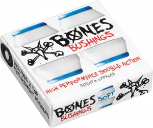 Bones Bushings Hardcore Soft (81A) White
