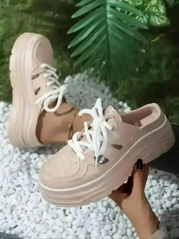 Women's Fashionable Solid-Color Slides Casual Comfortable Breathable Summer Slippers Lightweight Daily-Wear Shoe Footwear beach essential quick dry poolside shower breezy resort holiday go to relaxed Stylish sleek