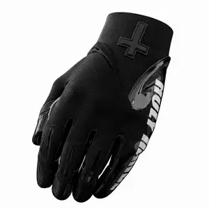 Christian Strapless Football Gloves - BLACK ONYX Hand Cover with Elite Grip & Breathable Material for All-Weather Play