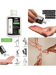 W4W Dry Hands & Pole Grip Solution – Transparent, Non Sticky, Anti-Slip Solution For Pole Dancing, Tennis, Golf And All Sports - Repels Sweat & Moisture From Hands(2 Ounce (Pack Of 1))