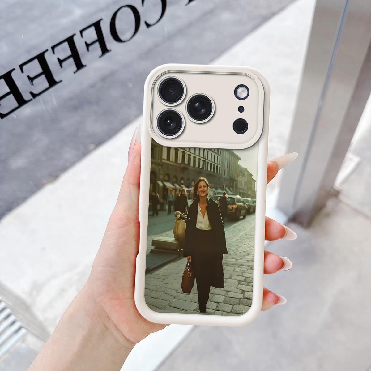 Custom phone cases compatible with Apple iPhone 17/16/15/14/13/12, including Pro, Plus, Pro Max, and Air models. Custom phone cases, sublimation protective cases made from soft, high-quality TPU provide excellent shock protection, effectively preventing c