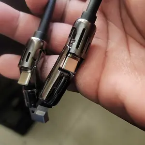 Product Review of MFish Armored Dragon I 4-in-1 Multi 240W Fast Charging super Liquid Silicone Cable with USB A Type C Lightning for iPhone17&Samsung Laptops  Charger from E**R T** V**T ** T**n