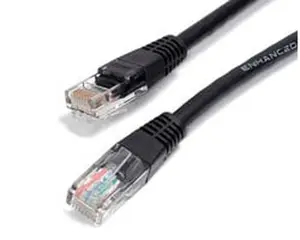 Startech C6PATCH50BK 50 ft Black Molded Category 6 Patch Cable - ETL Verified