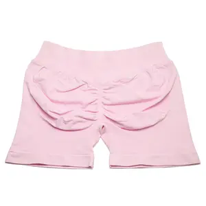 Impact Shorts with Logo Low Waist Seamless Yoga Shorts Scrunch Bum Gym Shorts Workout Biker Short Stretch Fitness Clothing