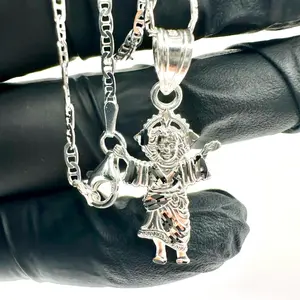 Divine Child Jesus Pendant in 925 Sterling Silver | Includes 18” or 20” Chain | El Divino Niño Jesús