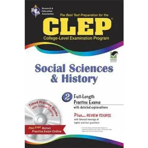 USED-CLEP® Social Sciences and History w/CD (CLEP Test Preparation) by CLEP (Paperback)