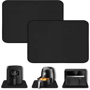 Heat Resistant Mats for Countertop,15x18 in  Heat Resistant Mat for Air Fryer, Fireproof Pad for Coffee Maker,Toaster, Oven, Kitchen Countertop Protector Compatible with ,COSORI, 2 count