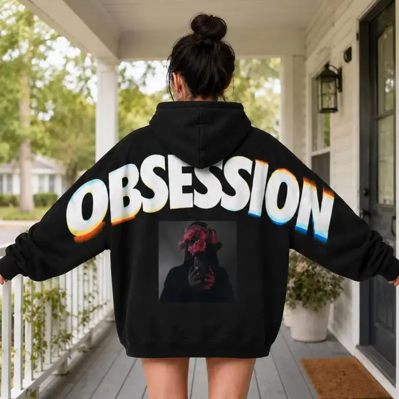Obsession 2026 Movie Shoulder-to-Shoulder Hoodie, Obsession Film Graphic Sweatshirt, Cinematic Streetwear, Movie Fan Apparel, Dark Aesthetic Outfit, Thriller Merch, Film Lover Gift, Trendy Unisex Hoodie