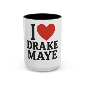 I Heart Drake Maye Mug | Football Fan Coffee Cup.