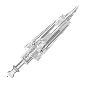 10 PCS 1P/1R Safe and Disposable Microblading Needles 1RL for Shading Eyebrows Eyeliners Tattoo Lip Tinting