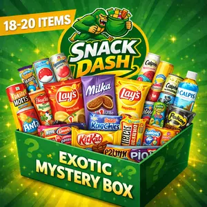 SnackDash Exotic Box Bundle (18–20 Items)