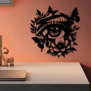 1pc Bird Metal Wall Art, Bird Statue Mural, Garden Sculptures Statues, Perfect for Garden Fence Wall, Garden Accessories, Easter Decor, Ideal Gift for Nature Lovers, Weather-Resistant Metal