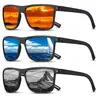 Men's 3PC Polarized Sports Sunglasses - Vintage European Style, Colorful Lenses, Spring Hinges, UV400 Protection, Road Cycling Gear for Cycling, Outdoor Activities