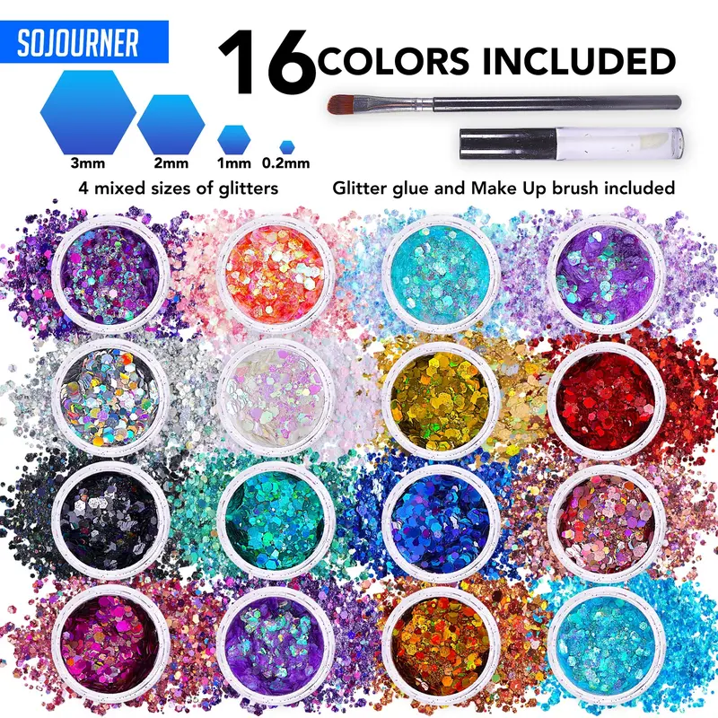 Rave Glitter Cosmetics Makeup Iridescent