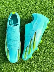 Men's Premium Seamless Soccer Cleats - Non-Slip, Durable Outdoor Lawn Football Boots with Super Grip & Ankle Support, High-end, Fashion, Soccer Shoes