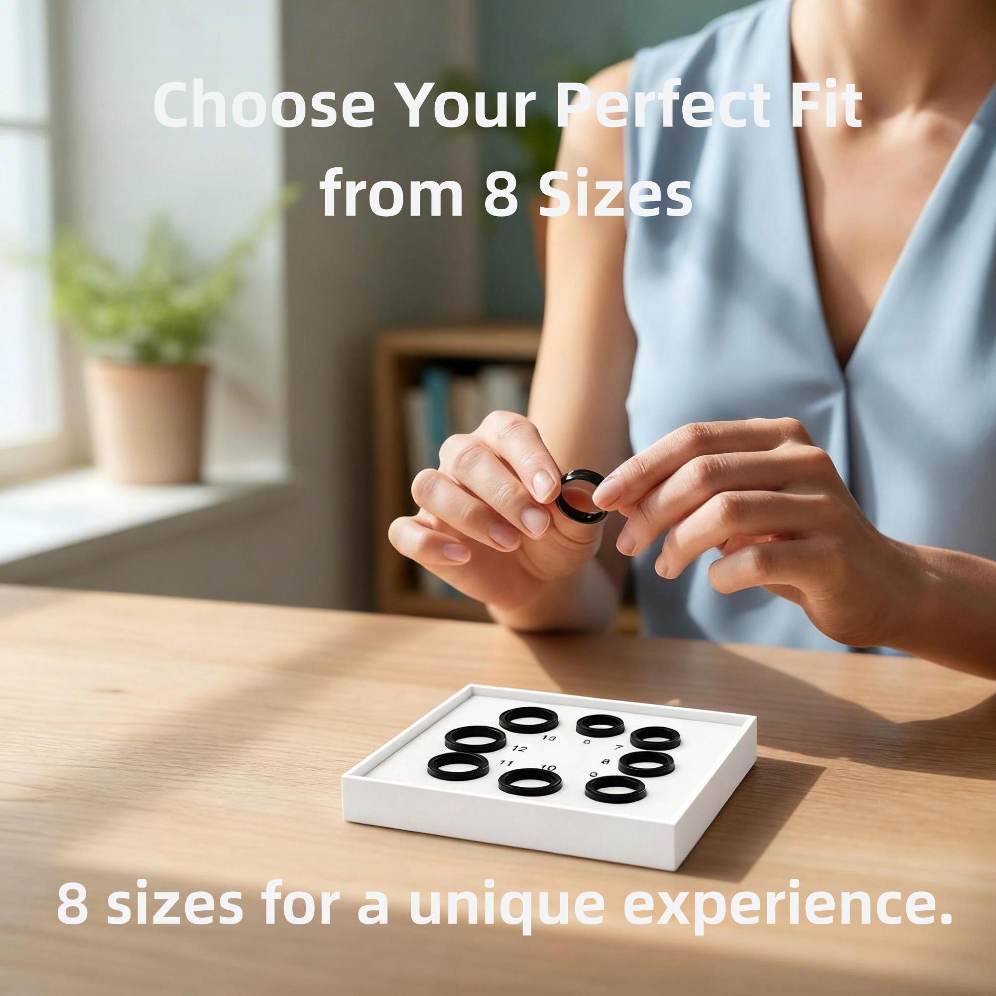 Venlan Smart Ring Sizing Kit-Size Before You Buy -8 Ring Sizes 6-13,Accurate Fit for Venlan Smart Ring-Ring Size Tester