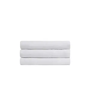 Parachute Linen Top Sheet in White