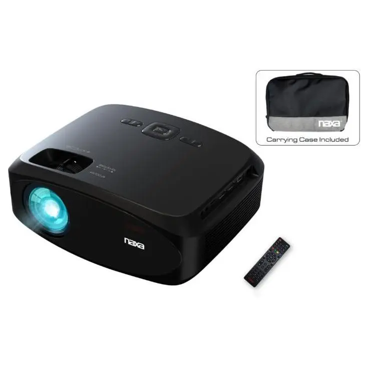 Naxa 210" Home Theater LCD Bluetooth Projector Naxa 210" Home Theater LCD Bluetooth Projector