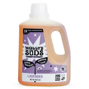 Molly's Suds Liquid Laundry Detergent Unscented 200 Loads