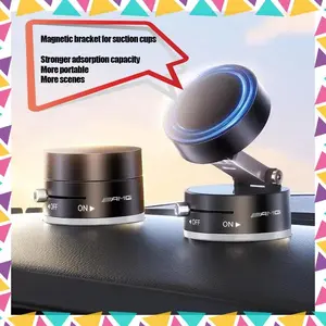 Foldable telescopic car magnetic phone holder Car Mount Dashboard For Mercedes benz AMG W204 W203 W212 W211 W124 W210 GLC GLE E CLA GLA W205 W211