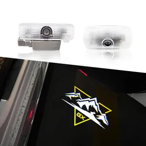 HD welcome light for lexus GX550 Never Fade HD LED Door Welcome Projector Lights 3D Ghost Shadow Lamp 2pcs