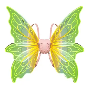 LED Fairy Glowing Butterfly Wings Light, Shiny LED Decorative Lamp, Electric Butterfly Wings Lamp for Party, Costume Play, 1 Piece