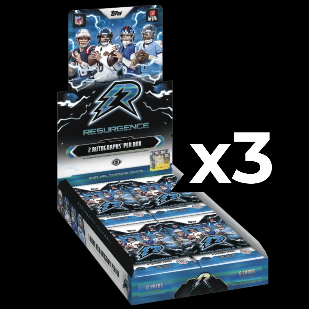 BREAK#1639 3x RESURGENCE HOBBY - 2025 NFL - PYT!