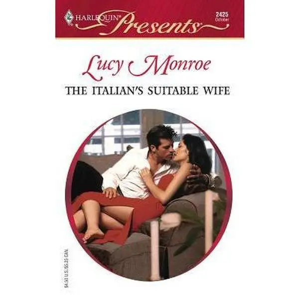 USED Book - THE ITALIAN'S SUITABLE WIFE (Italian Husbands, 19) by Lucy Monroe (Unknown) - english