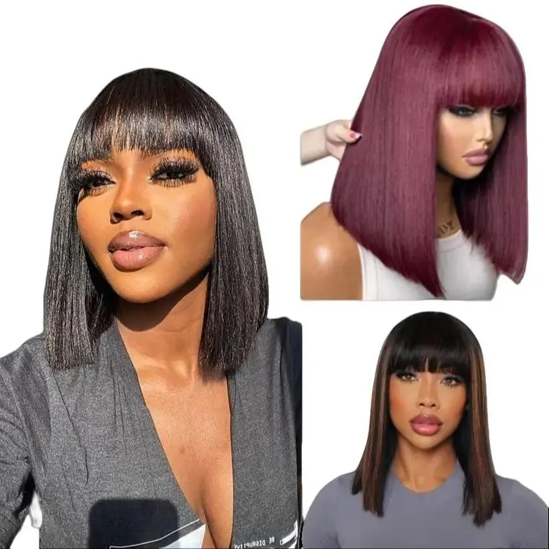 Luvme Yaki Straight Ultra Natural Minimalist Undetectable Lace Long Wig With Bangs